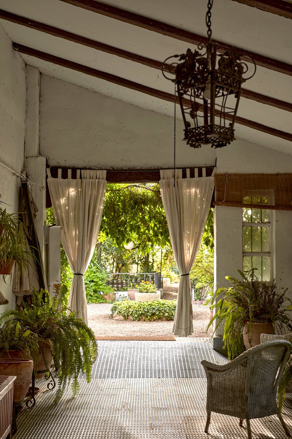 Architectural Details of a Countryside Hotel